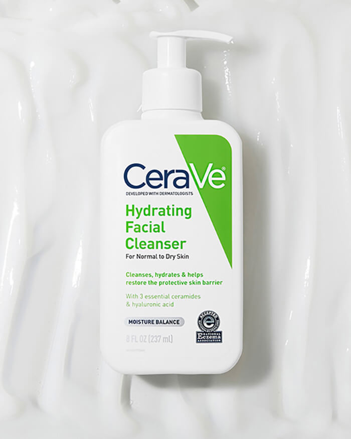 Hydrating Facial Cleanser Cleansers CeraVe Hydrating Facial Cleanser Cleansers CeraVe